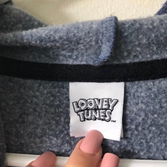 Blue Bugs Bunny Graphic Hoodie — Size 1X - Picture 3 of 4